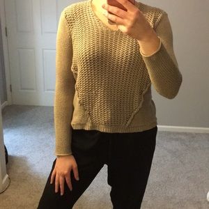 Tan Knit Sweater
